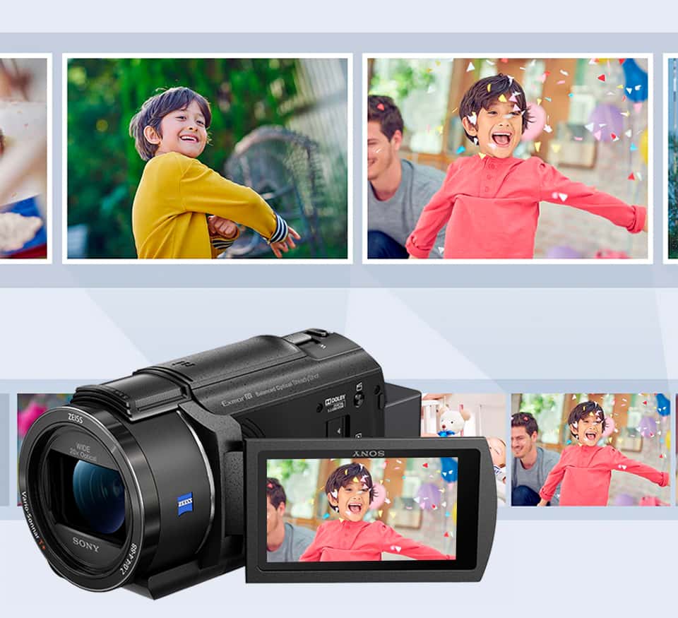 Handycam® 4K con sensor Exmor R™ CMOS | FDR-AX43A | Sony Costa Rica