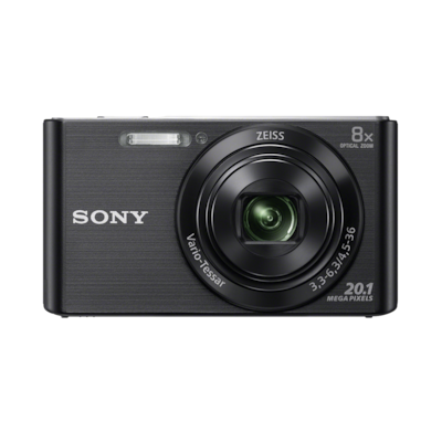 Cámara de tomar fotos compacta con zoom óptico 8x | DSC-W830