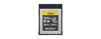 Tarjeta de memoria CFexpress tipo B de la serie CEB-G | Sony Costa